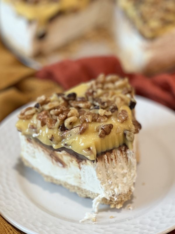 No-Bake German Chocolate Cheesecake