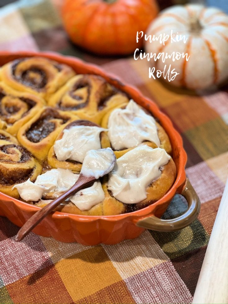 Pumpkin Cinnamon Rolls