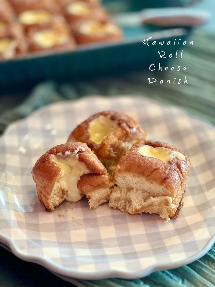 Hawaiian Roll Cheese Danish