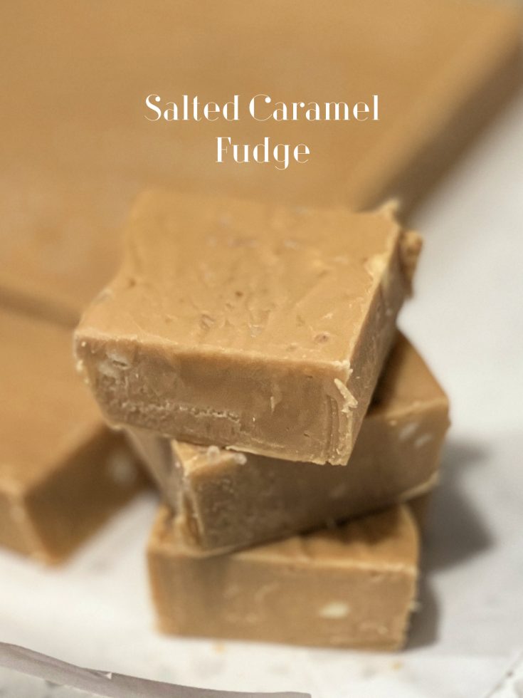 Salted Caramel Fudge