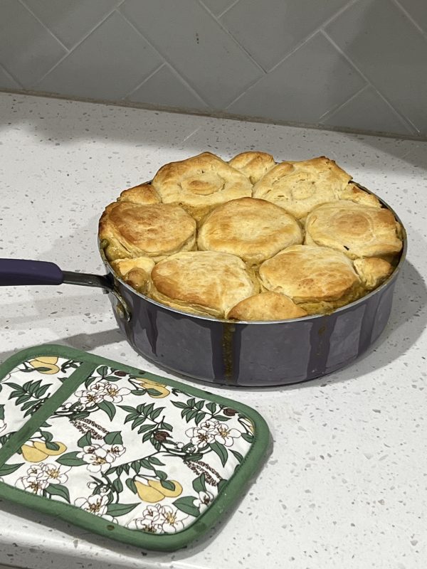 Easy Biscuit Chicken Pot Pie