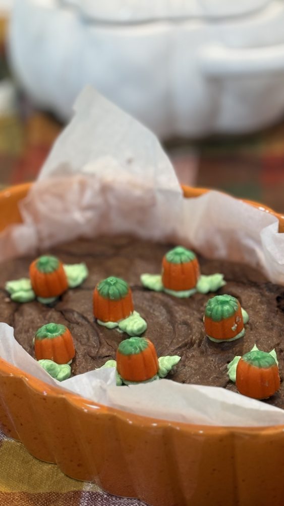 Pumpkin Patch Brownies