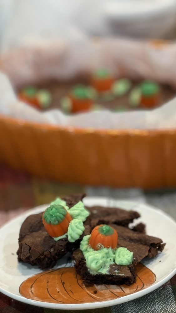 Pumpkin Patch Brownies