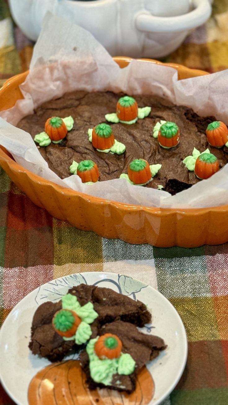 Pumpkin Patch Brownies