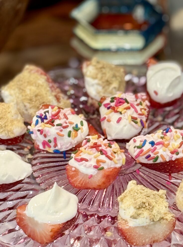 Strawberry Cheesecake Bites
