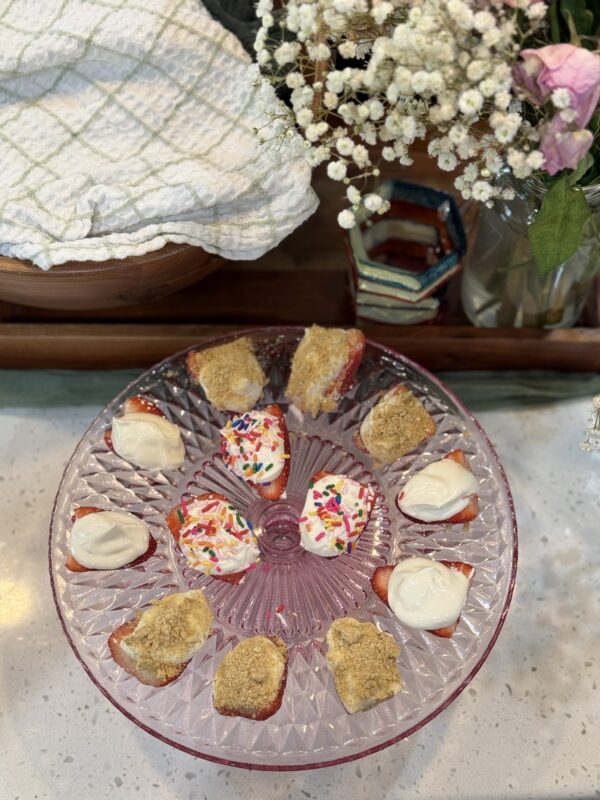 Strawberry Cheesecake Bites