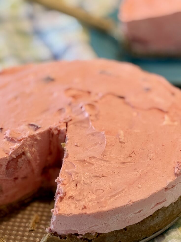 No-Bake Strawberry Cheesecake